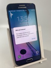 Samsung Galaxy S6 Edge Black Unlocked 32GB 5.1" 16MP Android Smartphone #C09