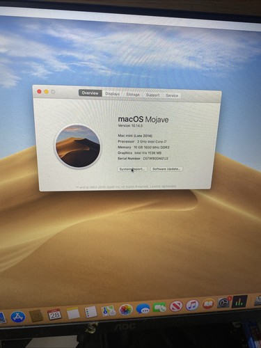 Mac mini late - mac, core