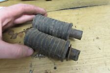 KAWASAKI H2 KH750 PILLION PASSENGER FOOTPEGS RESTS RUBBER GRIPS WIDOWMAKER #1