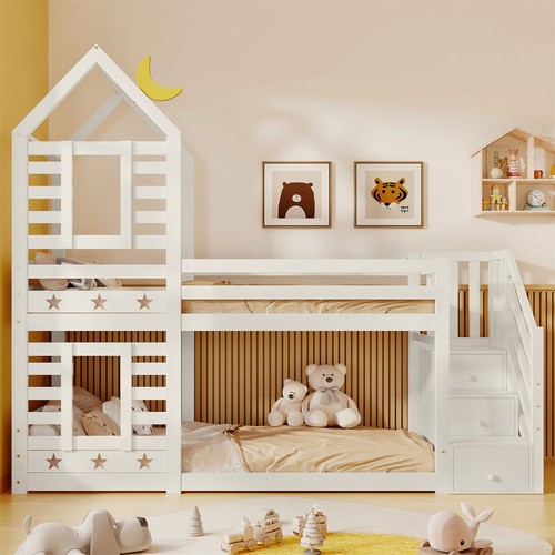 Bunk bed with - bunk,