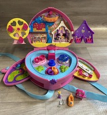 Polly Pocket Funfair Backpack Playset 2019 Mattel