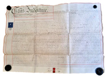 Victorian Vellum Indenture