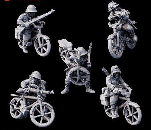 Ww2 japanese bicycle infantry - japanese,