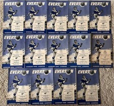Everton Home Programmes