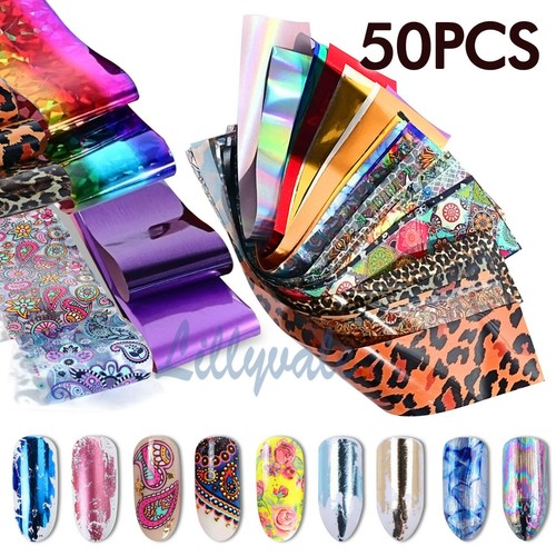Nail foils mixed - nail,