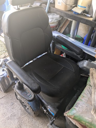 Electric wheel chair with - chair,