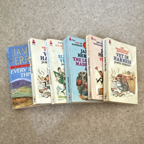 James herriot paperback book - herriot,