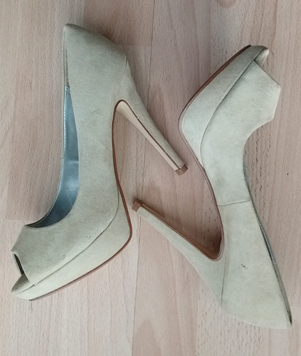 Next women shoe - suede, peep