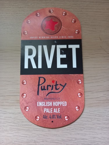 Purity brewing rivet - rivet, pump