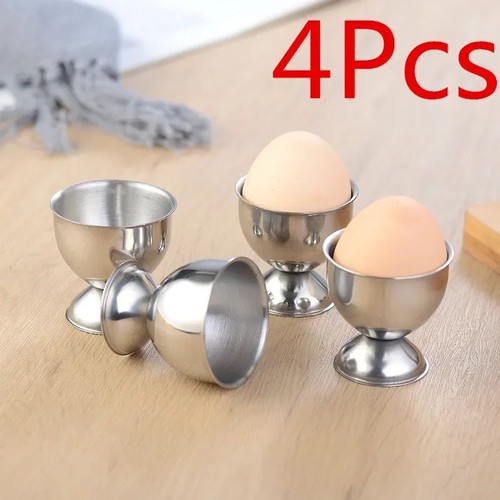 Stainless steel egg cups - stainless,
