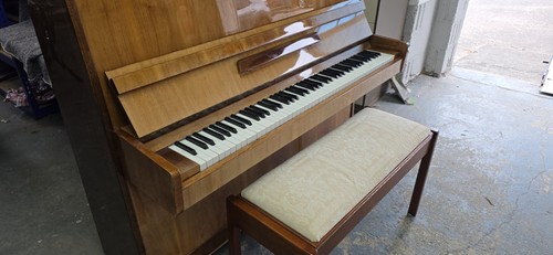 Upright piano and - and, stool