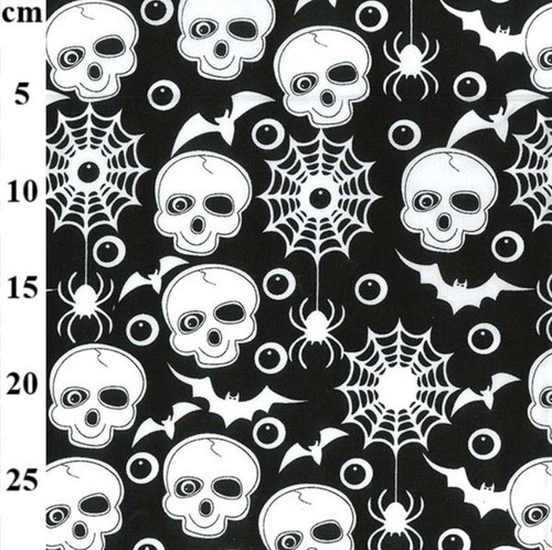 Polycotton halloween fabric - polycotton,