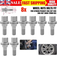 *8x Wheel Nuts Bolts 540567