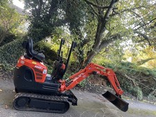 KUBOTA K008-3 MICRO EXCAVATOR DIGGER NO VAT 