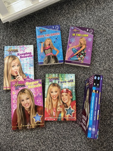 Hannah montana books - montana,
