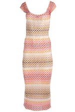 MISSONI MARE MULTI CROCHET MAXI DRESS IT 42 UK 10