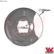 Splash plate brake - plate,
