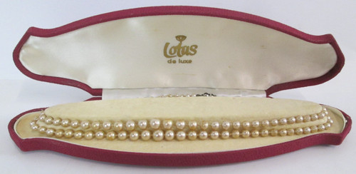 Lotus simulated double pearl - lotus,