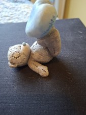 Me to You Tatty Teddy Figurine  Blue love heart