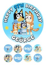 BLUEY  PERSONALISED EDIBLE