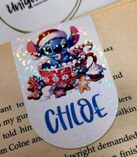 Stitch Personalised Magnetic Bookmark | Xmas Gift Page Saver | Stocking Filler 