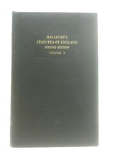 Halsbury's Statutes of England Vol 5 (Roland Burrows (Ed.) - 1948) (ID:53808)