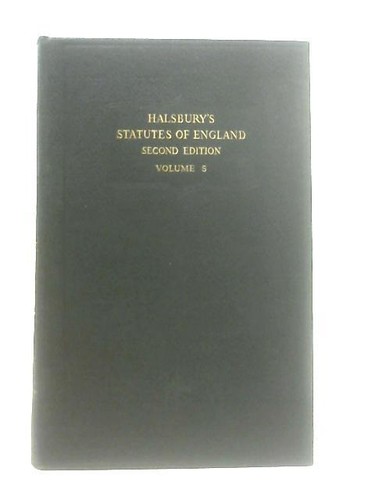 Halsbury statutes england - statutes,