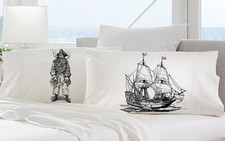 Black beard Pirate and Clipper