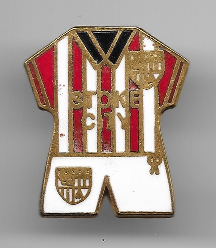 Stoke city enamel - city, football