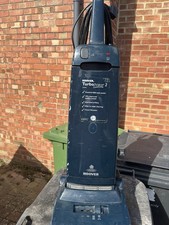 Vintage Hoover Turbopower 2 U2462 Blue Retro Edge Cleaning Vacuum Cleaner