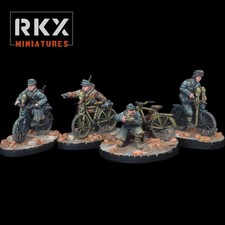 28mm WW2 Volkssturm - Bicycle