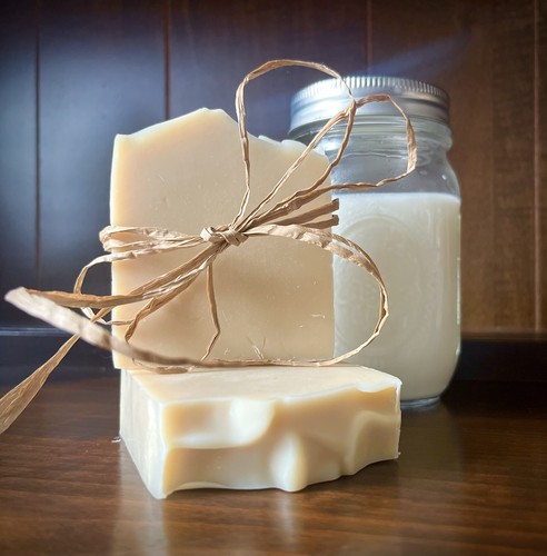 Handmade goats milk - goats, tallow