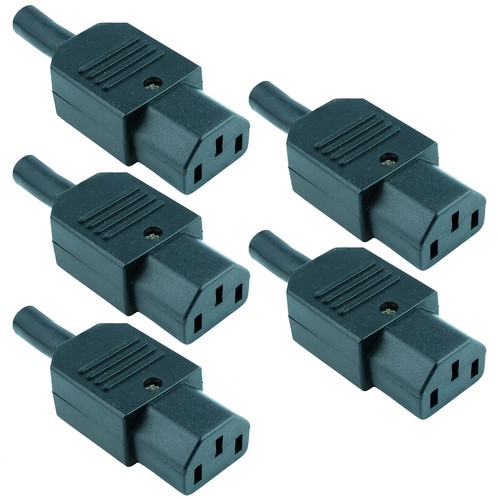 Iec straight female - 5, inline