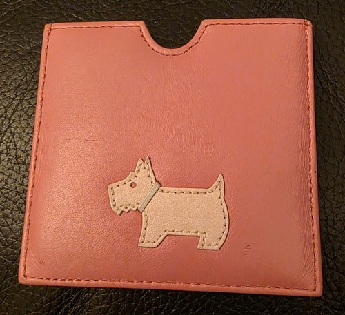 Radley pink leather case only - leather,