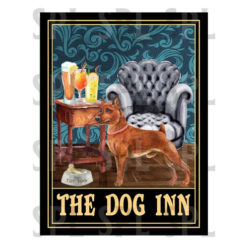 The dog inn miniature pinscher - inn,
