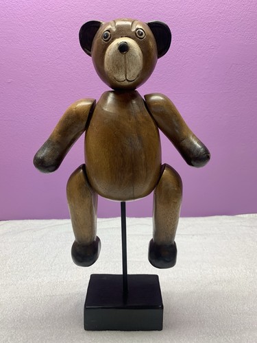 Hand carved wooden articulated - carved,