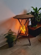 Antique Bamboo Caine Table