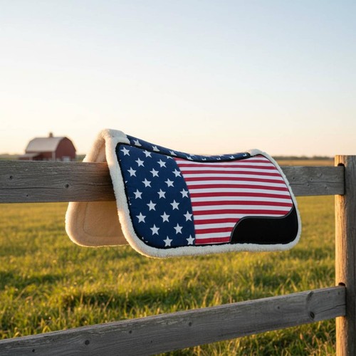 Western saddle pad thick - western,