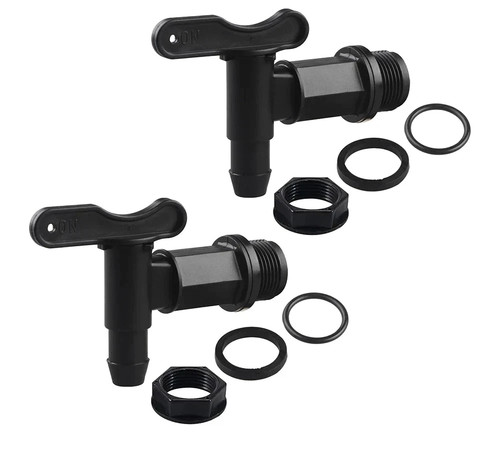 2pcs water butt tap - 2pcs,