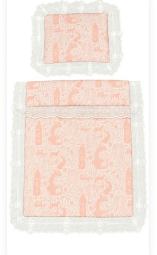 Dolls pram bedding set cot - -,