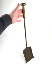 Coal Shovel Fire Iron Antique