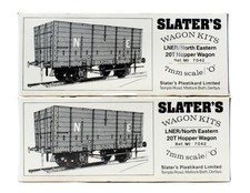 SLATER'S WAGON KITS 'O' GAUGE