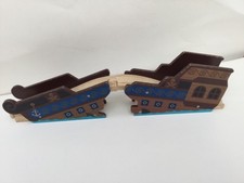 Shipwreck Bridge Tunnel Wooden Railway Train bigjigs Thomas  compatible Brio