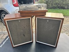 Vintage Pioneer CS-53 Wooden Speakers + Pioneer Turntable – Untested, COLLECTION