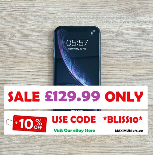 Apple iphone 64gb black - apple, xr