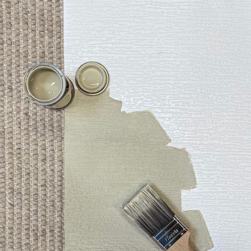 White paintable embossed - paintable,