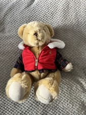 Harrods Christmas 2017 Bertie Teddy Bear 13 inch Excellent Condition Collectable