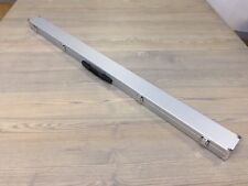 Silver 3/4 Jointed Pool / Snooker Cue Case With Reinforced Corner Protection
