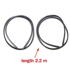 Fit Toyota Starlet KP60 KP61 KP62 78-84 Front Door Glass Run Channel Rubber Pair