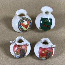 Lot of 4 Crested Ware Pieces